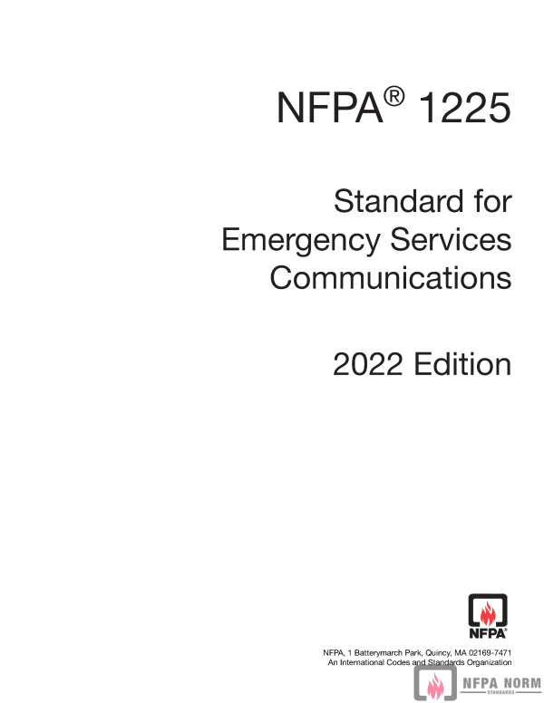 NFPA 1225 PDF